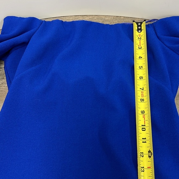 Chelsea28 Ruffle Off The Shoulder Dress Size 6 - Picture 14 of 15